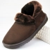 Giày cotton cắt thấp cũ cộng với giày nhung dày cha ấm áp để gửi người trung niên với giày cotton chống trượt mùa đông giày thể thao bitis nam Giày thấp