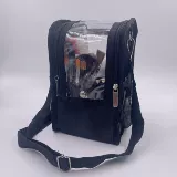 Прозрачная ткань из ПВХ, съемный ремешок для сумки, косметичка