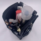 Прозрачная ткань из ПВХ, съемный ремешок для сумки, косметичка