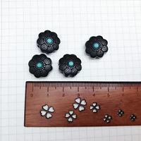 Инкрустация камня из черного дерева Эбен, 1 шт