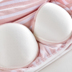 Áo thun nữ tay ngắn mùa hè với miếng đệm ngực có thể mặc bên ngoài ly một chiếc áo cotton mỏng mảnh đồ ngủ tại nhà - Pyjama bộ mặc nhà Pyjama
