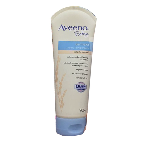 Австралийская покупка Aveeno Baby Dermexa младенец овсяный крем 206 г 206 г