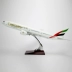 New mô hình tĩnh máy bay mô hình mô phỏng máy bay chở khách Boeing 777 Emirates 47 cm động cơ rỗng xe hot wheels hiếm Chế độ tĩnh
