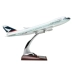 Sân bay mô phỏng tĩnh máy bay chở khách máy bay mô hình đồ trang trí Boeing B747 Cathay Pacific 32 cm gửi cơ sở chuyên dụng