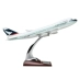 Sân bay mô phỏng tĩnh máy bay chở khách máy bay mô hình đồ trang trí Boeing B747 Cathay Pacific 32 cm gửi cơ sở chuyên dụng mô hình máy bay cao cấp Chế độ tĩnh