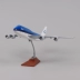 Phòng khách sáng tạo phòng ngủ tabletop trang trí kích thước lớn mô hình B747 Hà Lan Airlines mô phỏng tĩnh máy bay chở khách