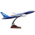 Tĩnh mô phỏng Boeing 787-8 nguyên mẫu máy bay mô hình máy bay chở khách trang trí trong nhà 43 cm món quà lưu niệm Chế độ tĩnh