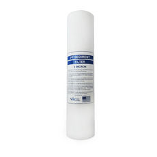 Фильтр 10寸pp棉滤芯净水器滤芯1um5微米pp棉各品牌净水机通用滤棉25.4cm