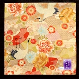 Японский импортный хлопковый шарф, аксессуар для волос, мягкий платок