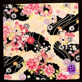 Японский импортный хлопковый шарф, аксессуар для волос, мягкий платок