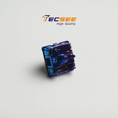 Вал tecsee metal coated 蓝紫渐变色 电镀金属涂层效果