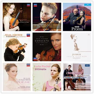Высококачественный звук скрипки juliafischer Juliafischer Julia Fisher высокого разрешения классическая музыка DSD