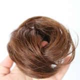 Парик изготовленный из настоящих волос, заколка для волос, кудрявый аксессуар для волос, популярно в интернете, придает объем