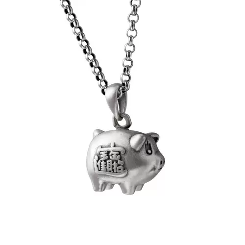 Серебряный браслет, ожерелье, подвеска, свитер, милый оберег на день рождения, серебро 925 пробы, на удачу