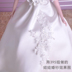 Đài loan nhập khẩu 395 satin cưới handmade TỰ LÀM nguyên liệu đám cưới nền satin vải satin dày vải trắng Vải vải tự làm