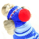 Оригинальная ручная шляпа шерсть шерстяное мяч Рождественский кот и собака снежный плюшевый плюшевый плюшевый Бик -Кик летняя осень и зима