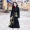 Vanessa gốc Trung Quốc phong cách quốc gia retro thêu nữ trang trí cơ thể là mỏng và dài áo len áo khoác len - Trung bình và dài Coat