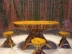 Bàn trà khắc vàng Du gốc Du Fugen đặt bàn trà gỗ rắn bàn cà phê bình thường họp bàn phẳng phong cách mộc mạc - Các món ăn khao khát gốc