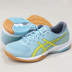 Yaseshi ASICS sốc bóng chuyền giày cầu lông B706Y B756Y ROCKET 8 người đàn ông và phụ nữ mô hình giày the thao nữ màu trắng Giày bóng chuyền