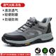 Labor protection shoes for men, men's steel toe caps, anti-smash, anti-puncture, lightweight, summer, breathable, deodorant, construction site work belt, steel plate