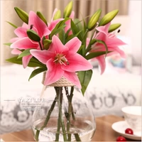 Высокопроизводительный симулятор Flower 3 Mini -Lily Feel Lily Home Docess Crosce Accessories Accessories с цветами