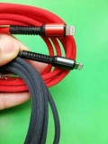 Бесплатная доставка осветительного порта Apple Плотный ткац
