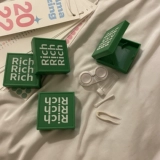 Синь помогите продуктовым магазинам забавные буквы, печатные коробки учеников, коробки с линзами стелс -линза с коробкой -партнером Tweezoa