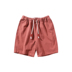 GBOY ánh sáng mùa hè và cotton thoáng khí và linen quần short nam Nhật Bản thanh niên rắn màu rửa quần bãi biển quần lỏng lẻo Quần short