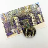 Китайский магнит на холодильник из провинции Юньнань, магнитный сувенир, ручная роспись