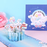 Sanrio, детские трехмерные карточки, милая открытка