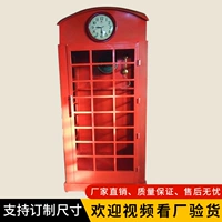 Индивидуальный красный старомодный телефон, реквизит, 2.2м, Великобритания