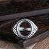 S925 sterling silver ring rỗng hỗ trợ 9 * 12 11 * 14 12 * 15 8 * 11 8 * 10 10 * 12 13 * 16 thiết lập nhẫn titan Nhẫn
