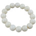 White Bodhi Root Bracelet Đơn nhẫn mật độ cao Hạt thô White Jade Bodhi Bead Bracelet Nam và nữ Người yêu Quà tặng vòng tay cặp Vòng đeo tay Clasp