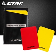 Bóng đá chính hãng STAR Shida cung cấp trọng tài chuyên nghiệp thẻ đỏ và vàng SA210 bằng giấy ghi âm