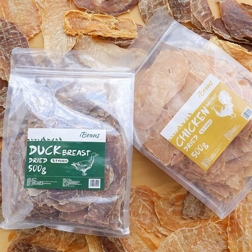 Собачья закуска куриная вяленая куриная грудка, утиная грудь, резковая шлифовальная палочка, метод вознаграждения собак, чтобы решить