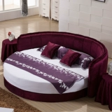 Уолбс круглая кровать двуспальная кровать принцесса круглая кровать отель круглый кровать круглый кровать круглый кровать Электрическая круглая кровать