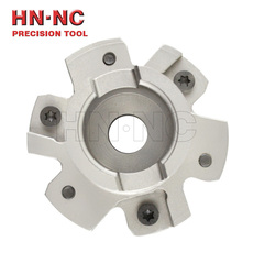 Фрез модульный дисковой 海纳smp01-63/80/100/125硬质合金可转位三面刃铣刀盘数控刀具