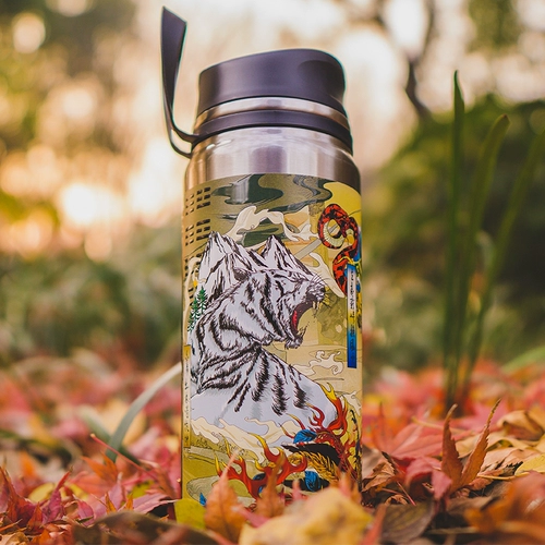 Креативный вместительный и большой стакан из нержавеющей стали подходит для мужчин и женщин, 3D, 600 мл