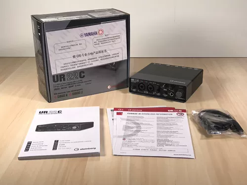 Новая Yamaha/Yamaha UR22C звуковая карта Профессиональная внешняя звукозаписная звуковая карта подлинная лицензированная факультет
