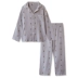 Rắc đường! Cà rốt Nhật Bản đôi bông gạc đôi đồ ngủ nam và nữ mùa thu và mùa đông dài tay phù hợp pijama nữ Cặp đôi