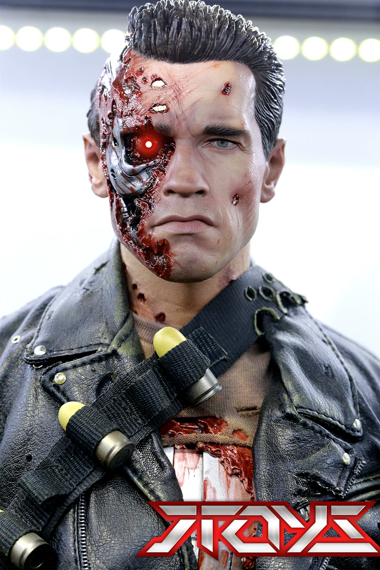 [Spot] Enterbay Eb 1/4 HD Terminator 2 T2 Wars Damage Edition Arno T800 T-800
