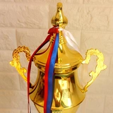 Dragon Boat Trophy Custom Football Basketball Badminton Badminton Desktop Metal High -End Tward Company Group Awards