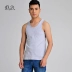 Của nam giới vest cotton mùa hè triều vest đáy không tay vest thanh niên trung niên ông già mồ hôi vest cotton Áo vest