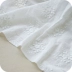Cotton C trắng be ba chiều thêu ren vải thủ công DIY quần áo phụ kiện vải sản phẩm mới