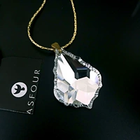Прямая покупка в Египте Асфур-кристаллического ожерелья белоснежного подвеска (непрозрачная модель)