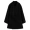 Chống mùa giải phóng mặt bằng khí đôi ngực vành đai hai mặt len ​​áo len trong áo len dài nữ mùa đông màu đen áo khoác len cardigan nữ