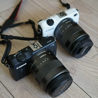 Máy ảnh số vi xử lý cũ của Canon eosM M2 M3 M10 M6 đơn công suất HD nhập cảnh cấp độ kỹ thuật số hẹn giờ làm đẹp máy ảnh giá rẻ dưới 2 triệu
