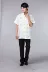 Sườn xám mùa hè 2015 Cải tiến giản dị Tanganh Cotton Trang phục dân tộc nam Quần áo ngắn tay shop quần áo dân tộc Trang phục dân tộc