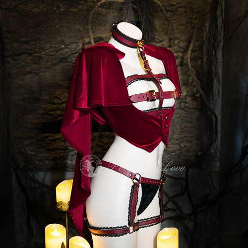 Красная шапочка, поддерживающее элитное нижнее белье, косплей