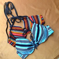 Áo bikini của thương hiệu châu Âu và Mỹ Vành của phụ nữ trên áo khoác cổ treo ao tam dep